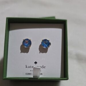 Kate Spade Iridescent Blue Earrings